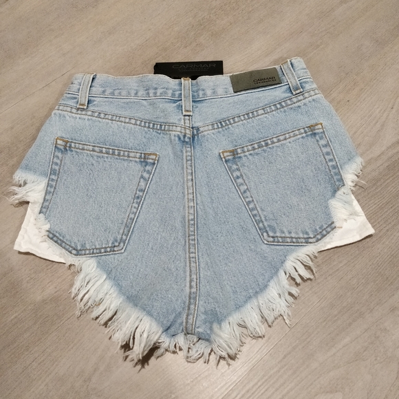 NWT Carmar Alice Rogueite denim shorts - Picture 4 of 15